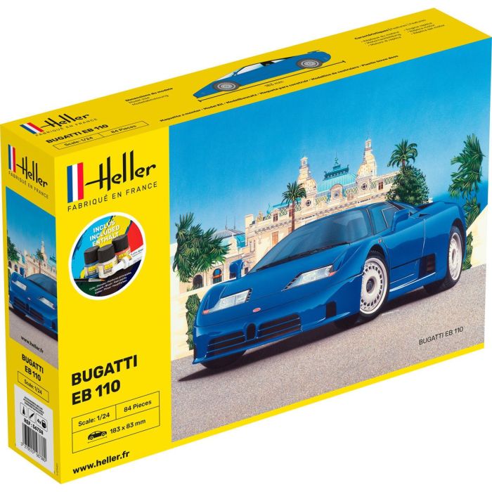 1/24 STARTER KIT BUGATTI EB 110 56738