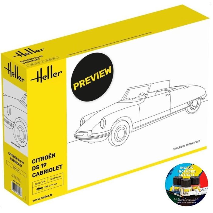 1/16 STARTER KIT CITROEN DS 19 CABRIOLET (9/23) * 56796