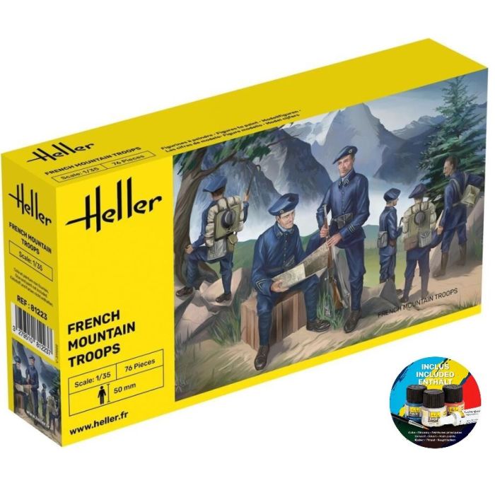 1/35 STARTER KIT FRENCH MOUNTAIN TROOPS 57223