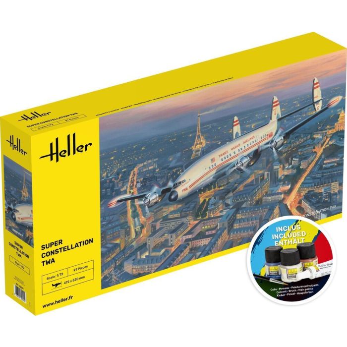 1/72 STARTER KIT SUPER CONSTELLATION TWA 58391
