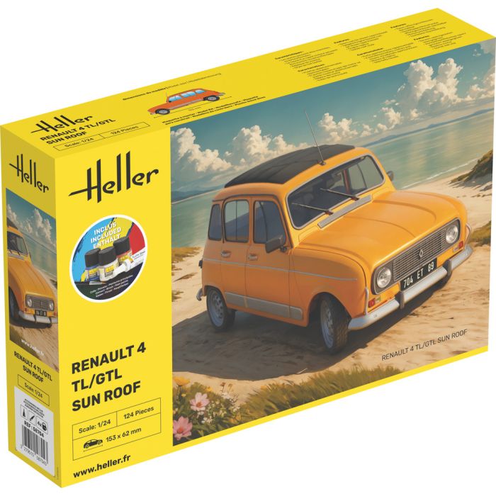 1/24 STARTER KIT RENAULT 4 TL/GTL SUN ROOF 1000587040