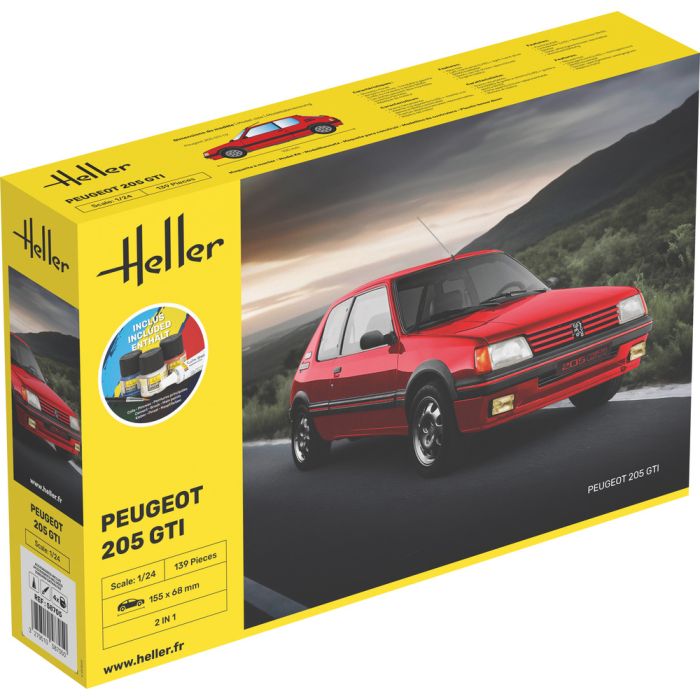 1/24 STARTER KIT PEUGEOT 205 GTI (05/25) * 58705