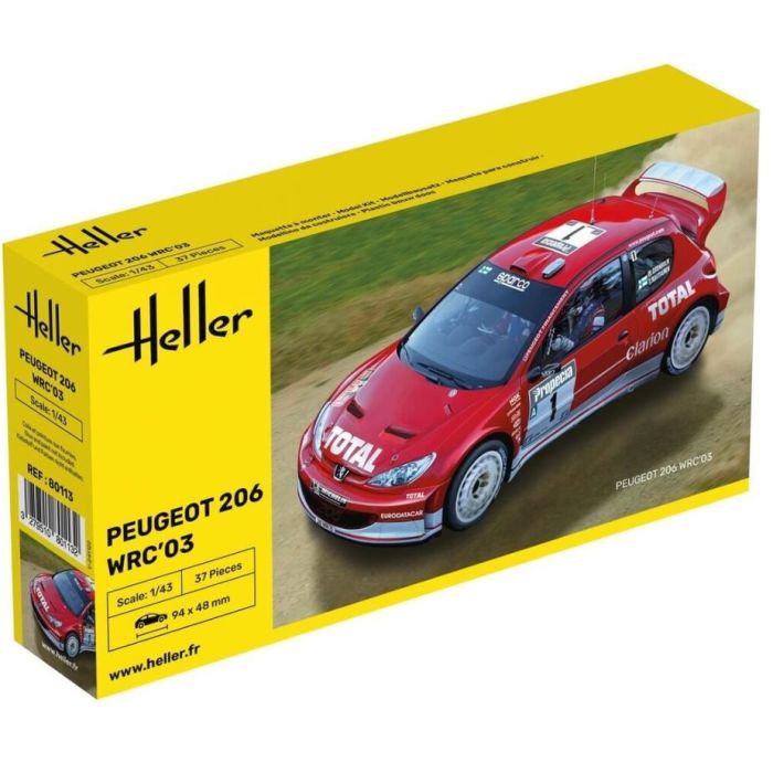 1/43 PEUGEOT 206 WRC '03 (6/23) * 80113