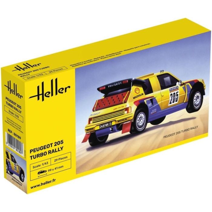 1/43 PEUGEOT 205 TURBO RALLY 80189