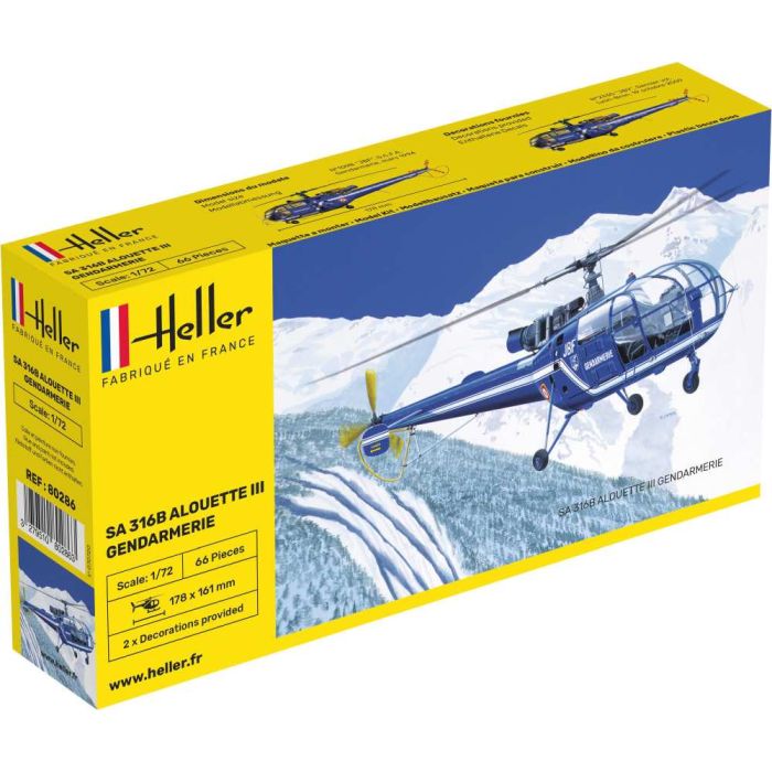 1/72 SA 316 ALOUETTE III GENDARMERIE 80286