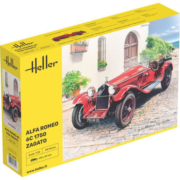 1/24 ALFA ROMEO 6C 1750 ZAGATO 80715