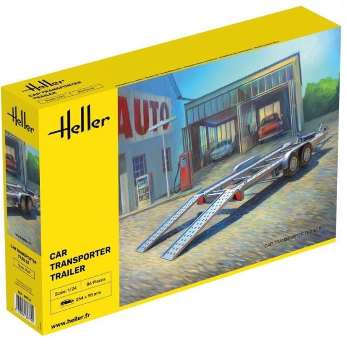 1/24 CAR TRANSPORTER TRAILER 80774