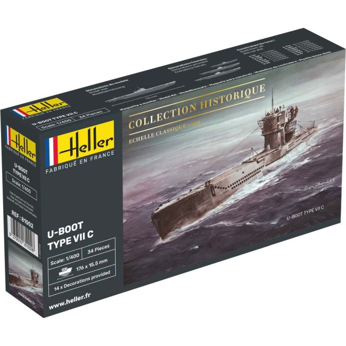1/400 U-BOOT TYPE VII C 81002