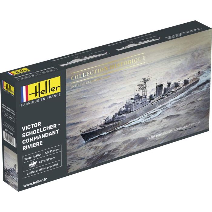 1/400 VICTOR SCHOELCHER - COMMANDANT RIVIERE 81015