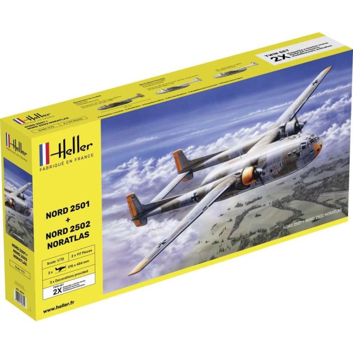 1/72 NORD 2501 + NORD 2502 NORATLAS TWINSET 85374