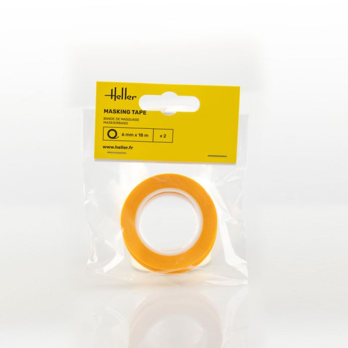 MASKING TAPE 6 MM X 18 M (2 PIECES) 1000990120