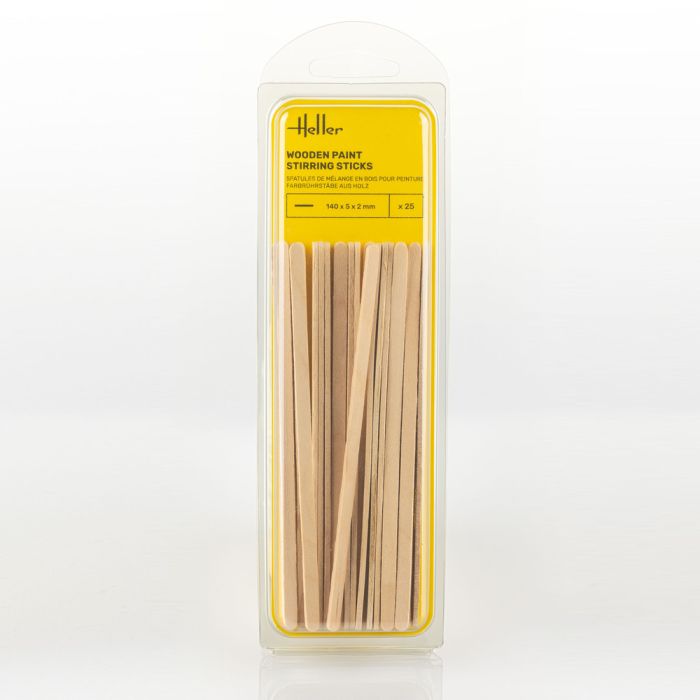 WOODEN PAINT STIRRING STICKS (25 PIECES) 1000990180