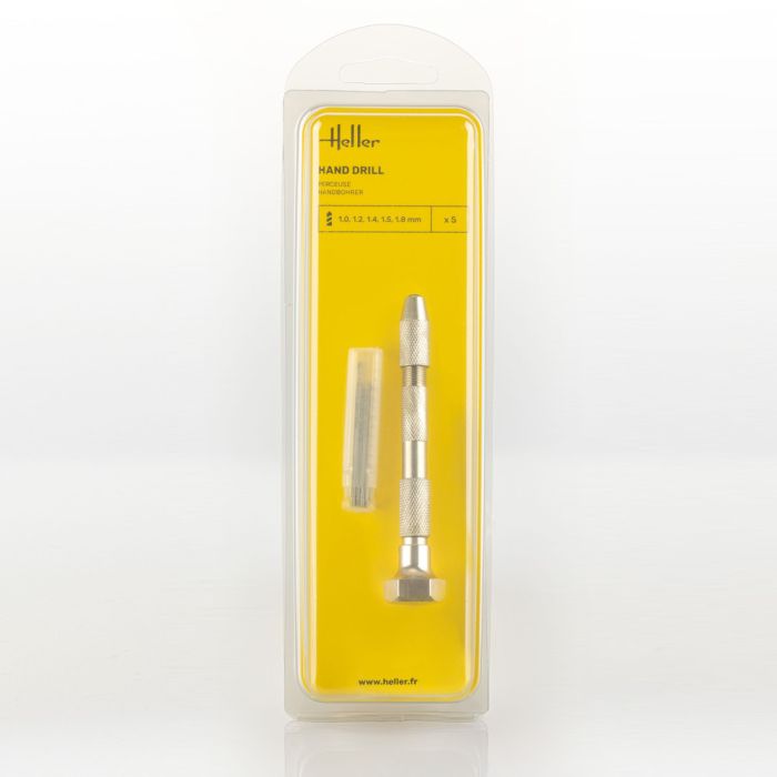 HAND DRILL WITH FIVE DRILLS (1, 1.2, 1.4, 1.5, 1.8 MM) 1000990190