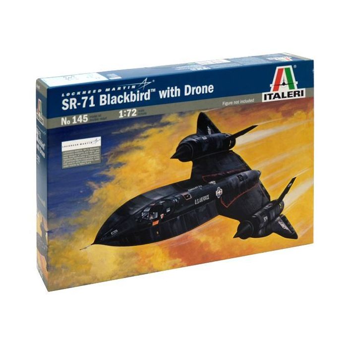 1/72 SR-71 BLACKBIRD WITH DRONE 0145S