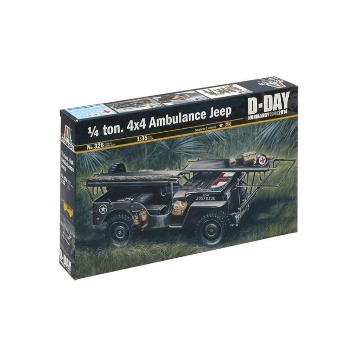1/35 ¼ TON 4X4 AMBULANCE JEEP 0326S