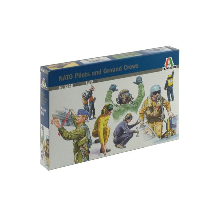 1/72 NATO PILOTS AND GROUND CREW 1246S