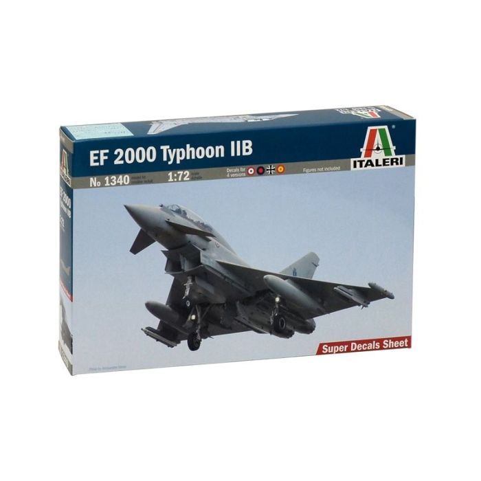 1/72 EF 2000 TYPHOON WITH SEATER 1340S