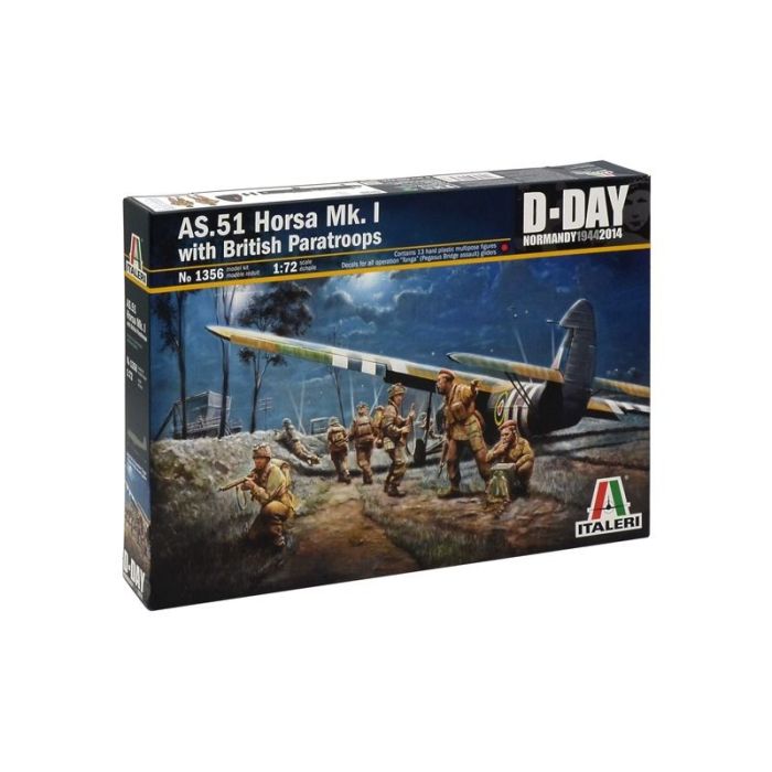 1/72 AS.51 HORSA MK.I/II en BRITISH PARATR. 1356S