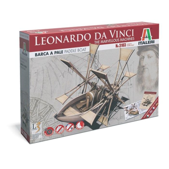 LEONARDO DA VINCI PADDLE BOAT ** 3103