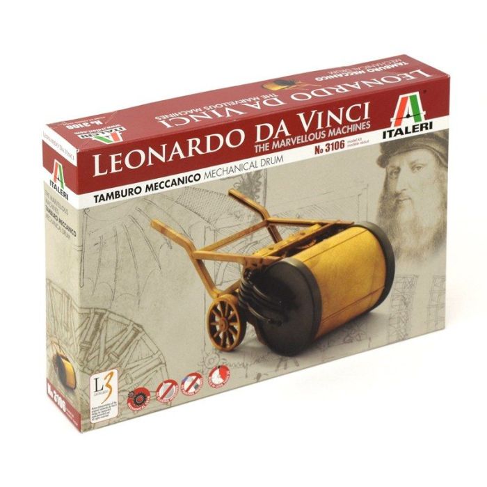 LEONARDO DA VINCI MECHANICAL DRUM ** 3106