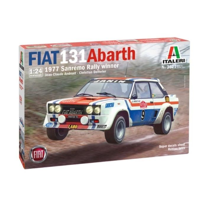 1/24 FIAT 131 ABARTH 1977 SAN REMO RALLY WINNER 3621S