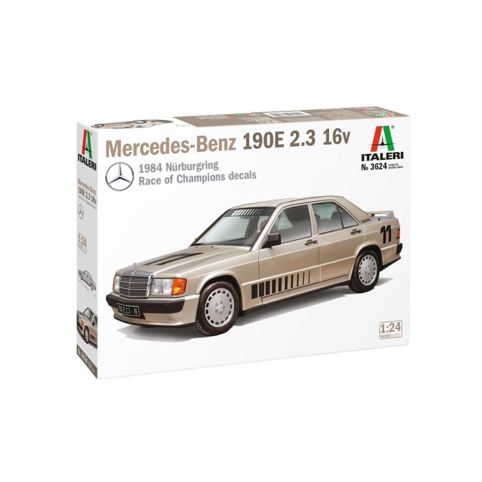 1/24 MERCEDES-BENZ 190 E 2.3 16V 1984 NURBURGRING 3624S