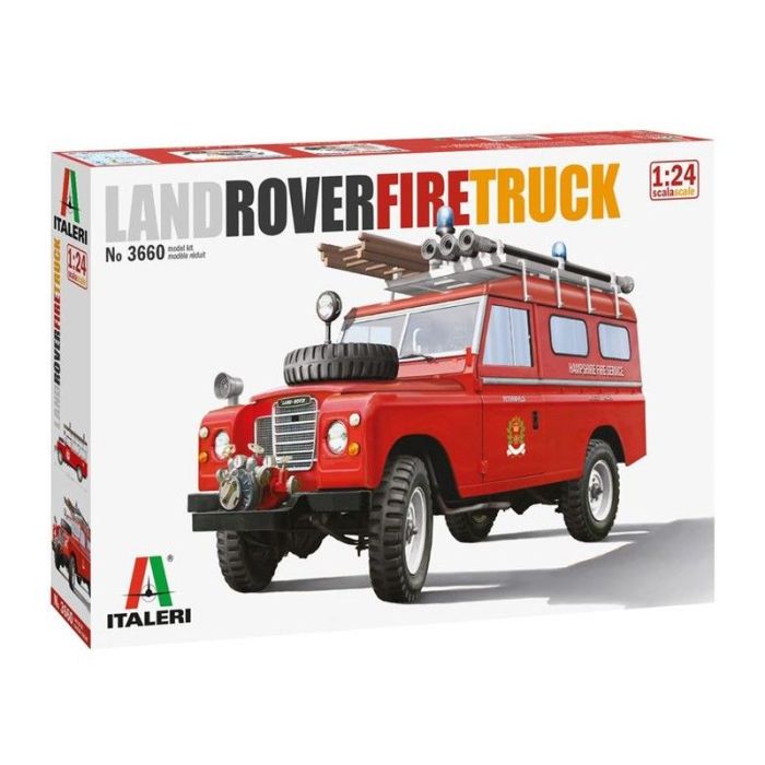 1/24 LAND ROVER FIRE TRUCK 3660S