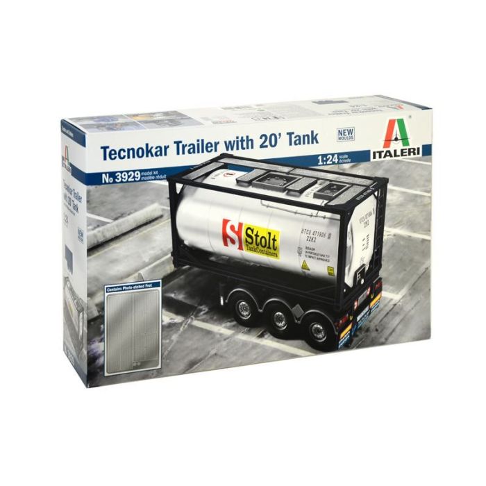 1/24 TECNOKAR TRAILER WITH 20’ TANK 3929S