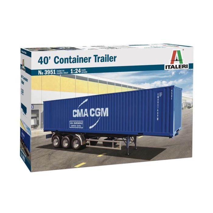 1/24 40’ CONTAINER TRAILER 3951S