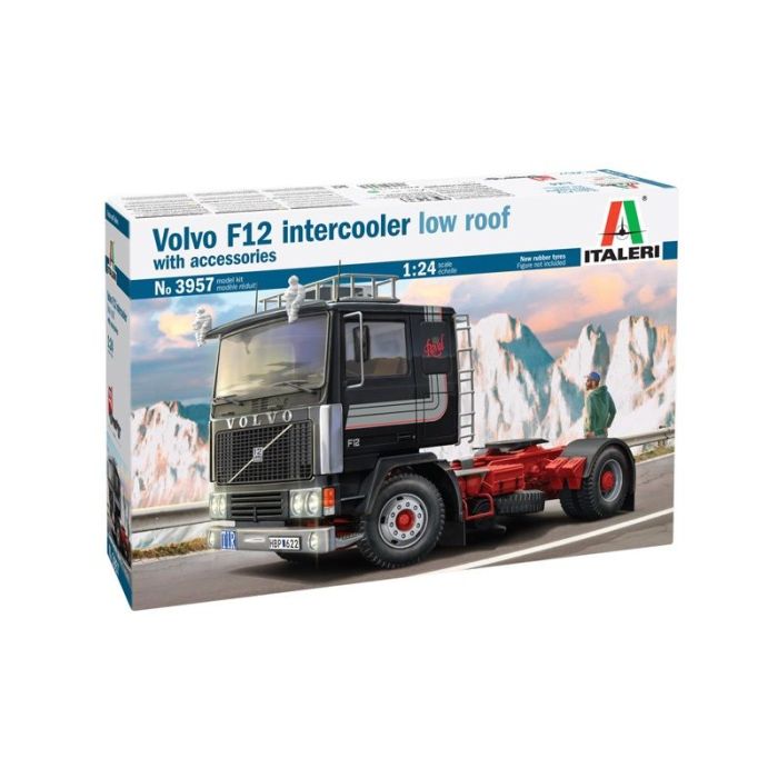 1/24 VOLVO F-12 INTERCOOLER LOW ROOF WITH ACCESSORIES 3957S