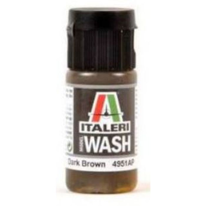 DARK BROWN - ACRYLIC MODEL WASH 4951AP