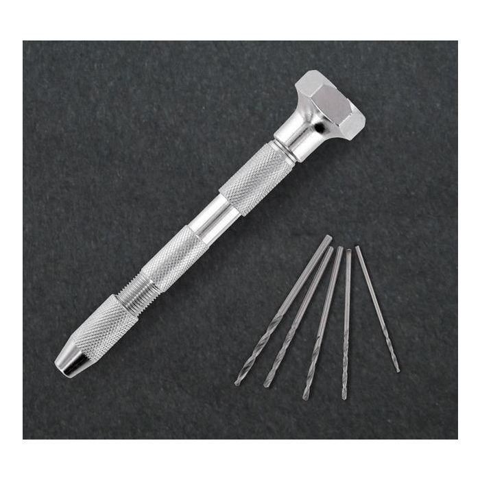 PIN VICE WITH 5 DRILLS 50831