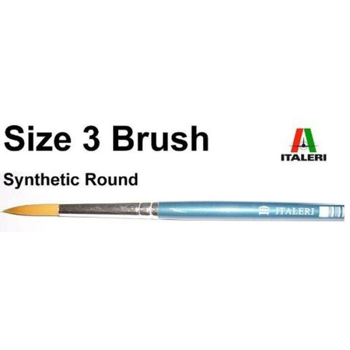 3 BRUSH SYNTHETIC ROUND 51206