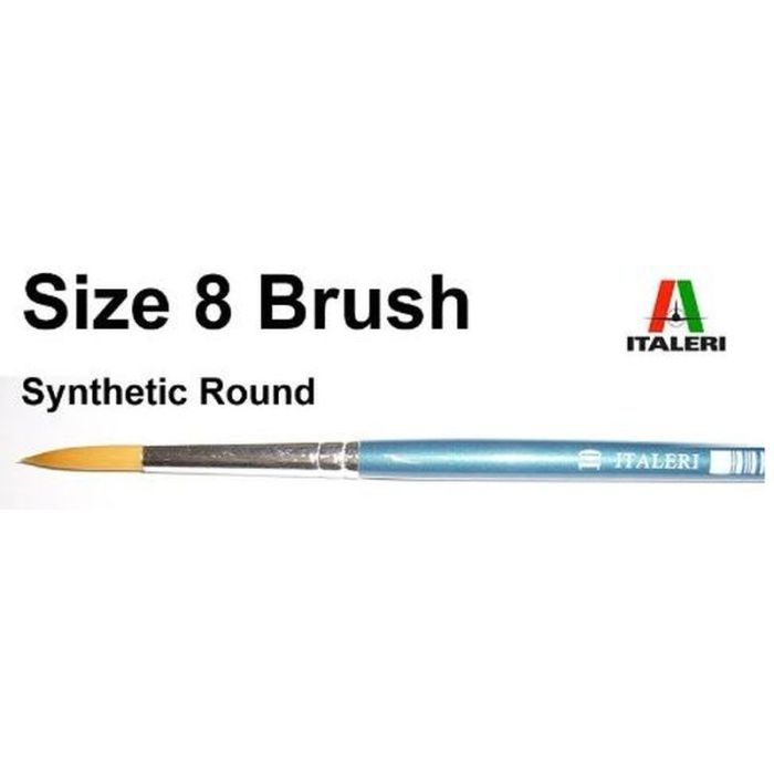 8 BRUSH SYNTHETIC ROUND 51211