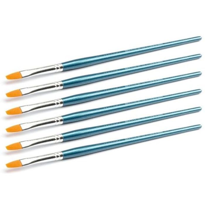 10 BRUSH SYNTHETIC FLAT 51233
