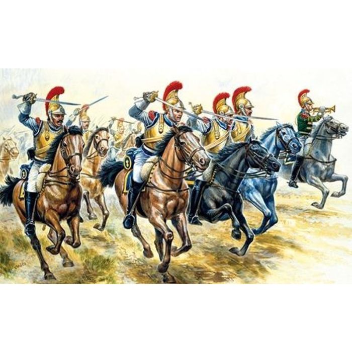 1/72 FRENCH HEAVY CAVALRY NAP. WARS 6003S