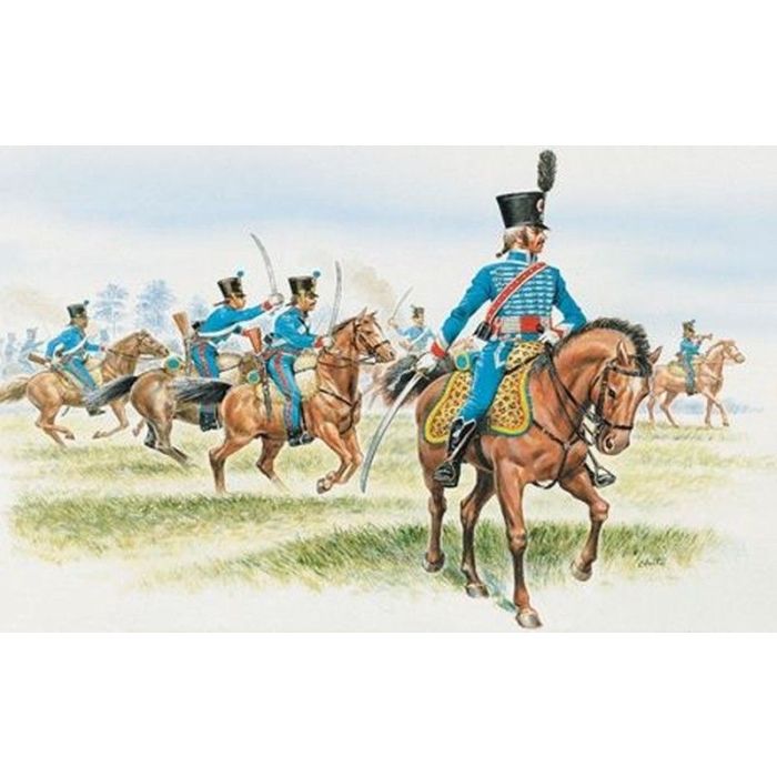 1/72 FRENCH HUSSARS NAP. WARS 6008S