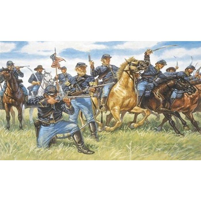 1/72 UNION CAVALRY AMERICAN CIVIL WAR 6013S