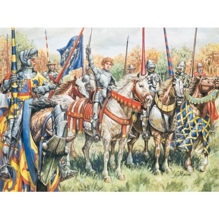 1/72 FRENCH WARRIORS 100 YEARS WAR 6026S