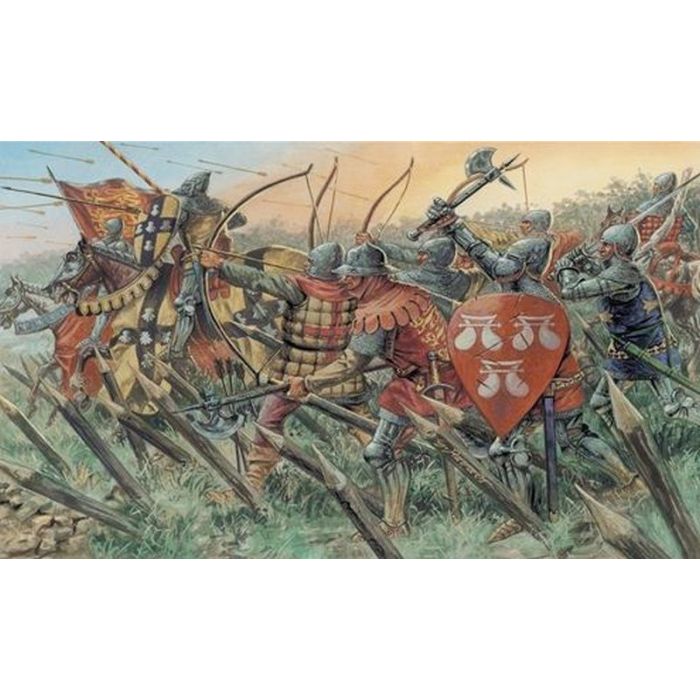 1/72 ENGLISH KNIGHTS/ARCHERS 100 YEARS WAR 6027