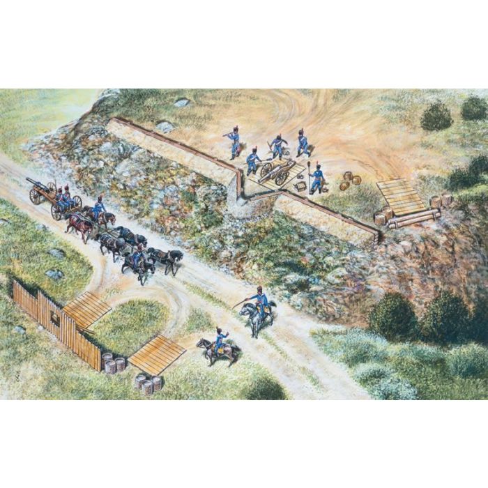 1/72 FRENCH ARTILLERY SET NAP. WARS 6031S