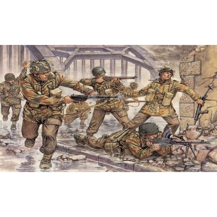 1/72 BRITISH PARATROOPERS WWII 6034