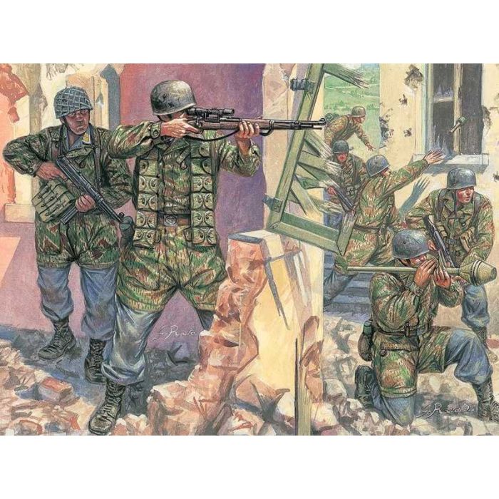 1/72 GERMAN PARATROOPERS WWII 6045S