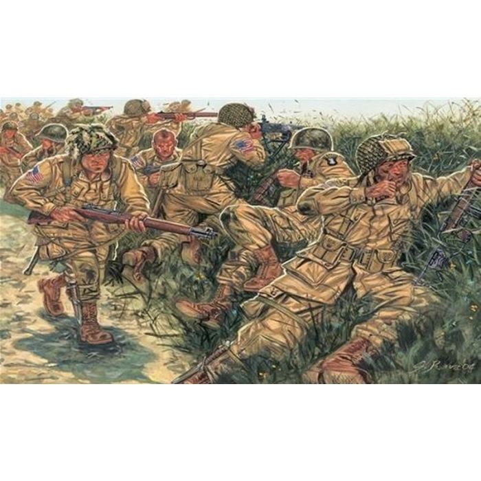 1/72 U.S. PARATROOPERS WWII 6063S