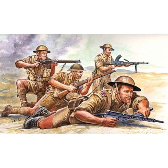 1/72 BRITISH 8TH ARMY WWII 6077S