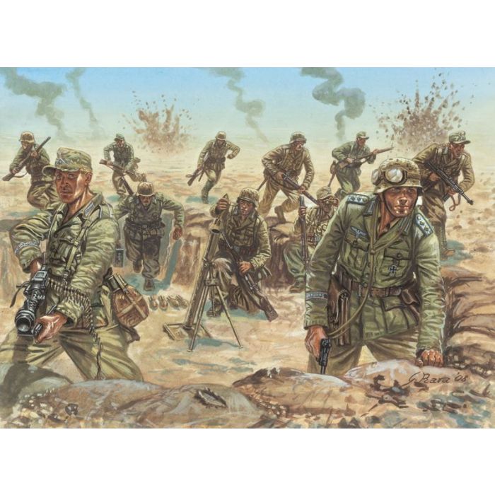 1/72 D.A.K. INFANTRY WWII 6099S