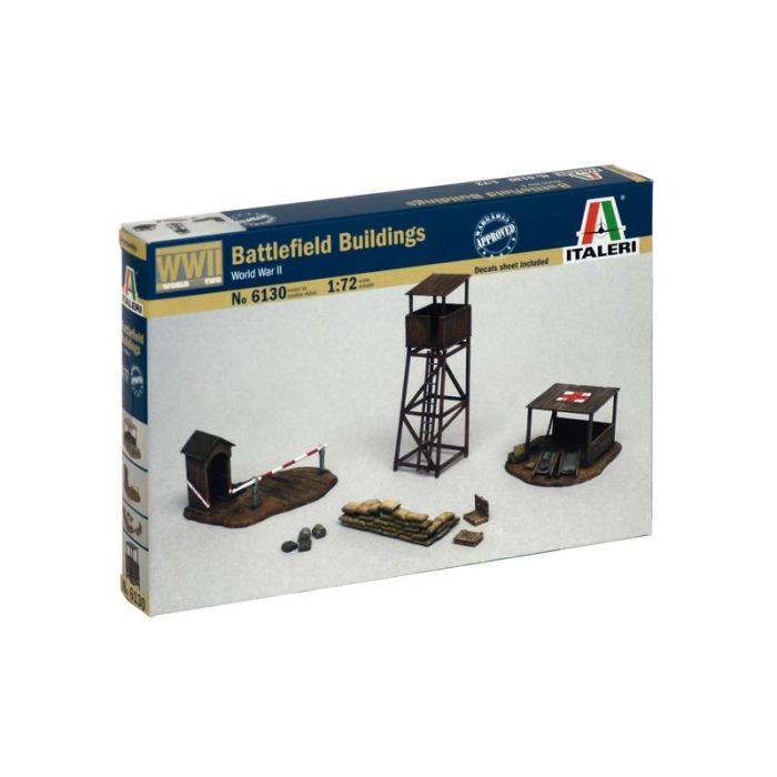 1/72 BATTLEFIELD BUIILDINGS 6130S