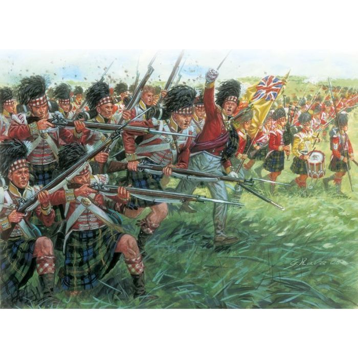 1/72 SCOTS INFANTRY NAP. WARS 6136S