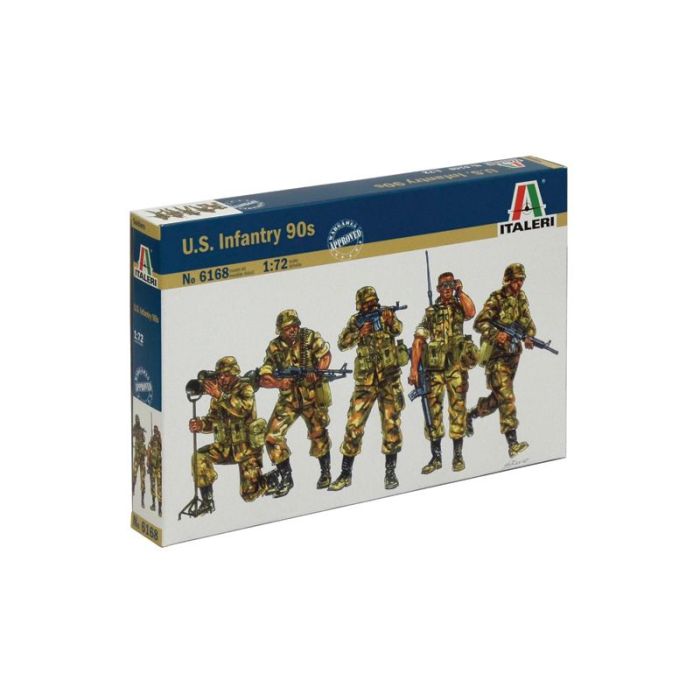 1/72 U.S. INFANTRY 1980S 6168S