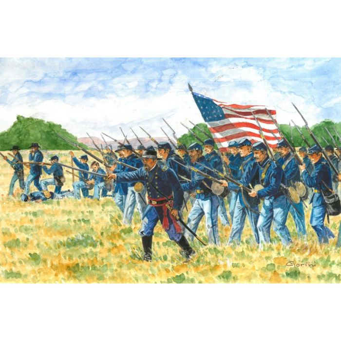 1/72 UNION INFANTRY AMERICAN CIVIL WAR 6177S